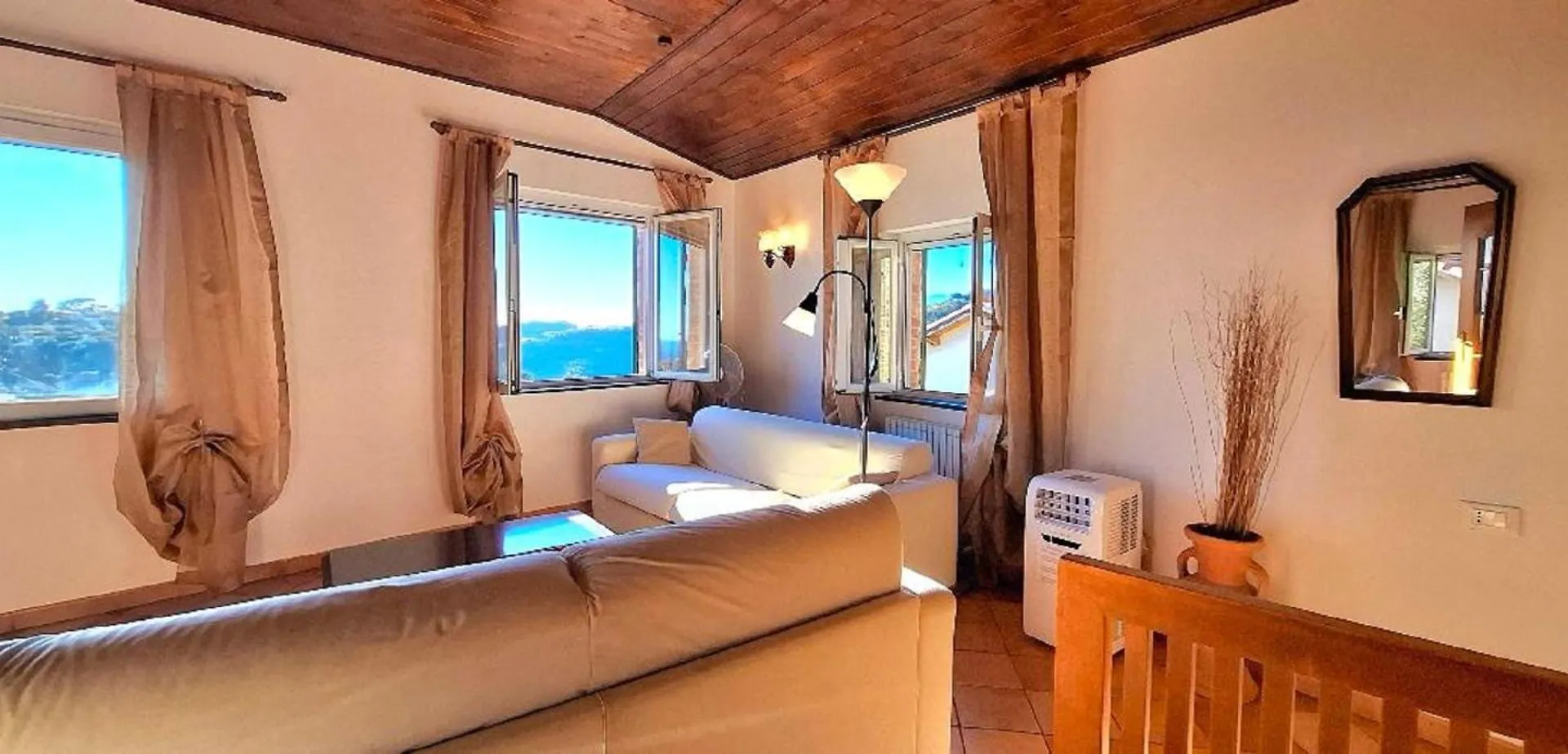 Antica Casa Vista Mare Wi-Fi E A-C Villa Pompeiana Semesterbostad